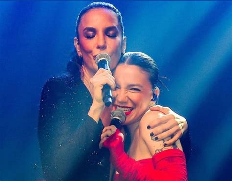 Ivete Sangalo Parabeniza Priscilla Alcantara Pelos 27 Anos Talentosa