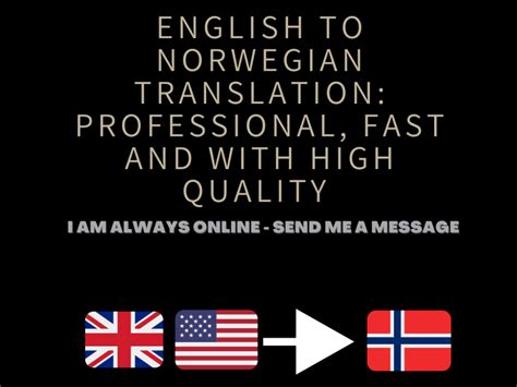 A high quality translation from English to Norwegian | Upwork