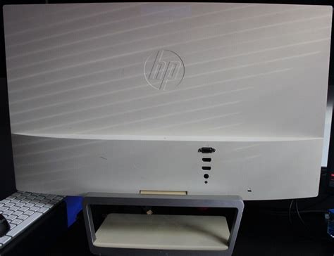 Hp Pavilion Xw Led Backlit Monitor Silver White Ebay