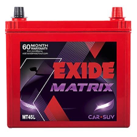 Buy Exide Matrix MTRED45L Online At Best Price Battery Bapu