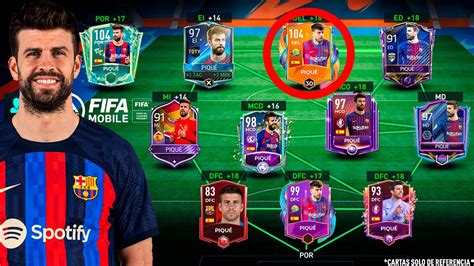 Uso Todas Las Cartas De Gerard PiquÉ En Fifa Mobile Youtube