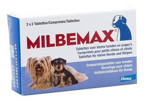 Milbemax Entwurmungstabletten F R Kleine Hunde Und Welpen