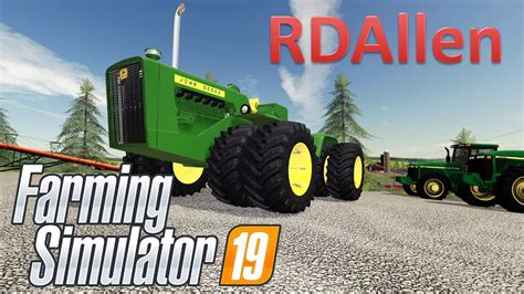 John Deere 8020 Mod Review Farming Simulator 19 Youtube