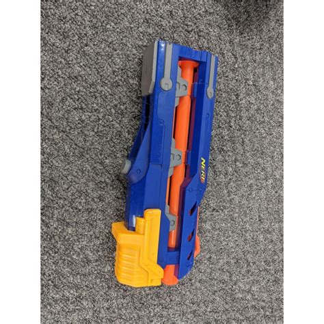 Nerf N Strike Elite Longshot Cs 6 Front Barrel Blaster Blue Dart Guns