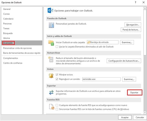 Exportar Correos En Outlook