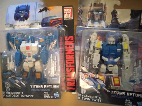 Transformers Titans Return Topspin And Twin Twist Hobbies And Toys Toys