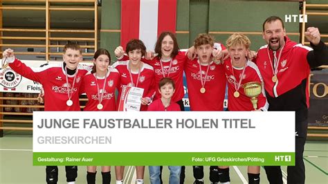 U16 Faustballer Holen Staatsmeistertitel YouTube