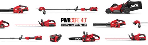 Skil Pwr Core 40 Brushless 40v 500 Cfm Cordless Leaf Blower Kit Variable Spped With