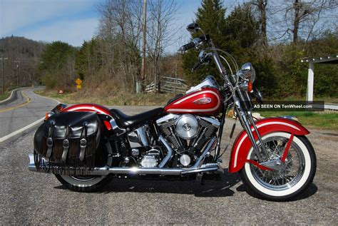 1999 Harley Davidson Heritage Springer Flsts Loaded Pristine Unique