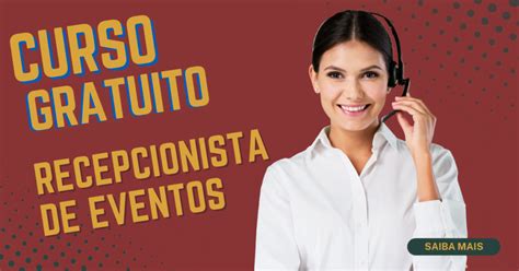 Curso gratuito de recepcionista - Cursos Com Certificado