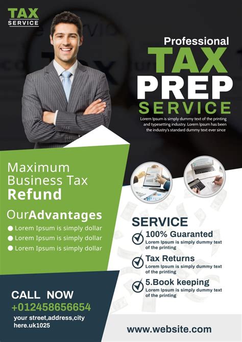 Promote your tax prep business with tax flyers and online strategies ...