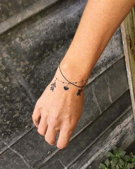 Bkt Artist On Instagram Delicada Pulsera Tattoo Bracelet Wrist