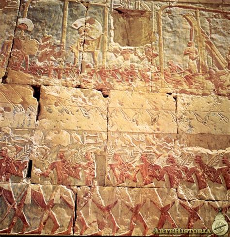 Templo De Hatshepsut Deir El Bahari Relieve De La Expedici N Al Pa S