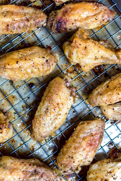 Oven Baked Chicken Wings Wonkywonderful