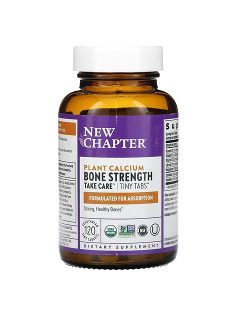 New Chapter, Bone Strength Take Care, добавка для укрепления костей с