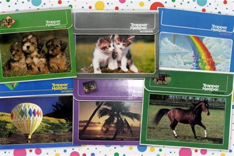 10 Totally Trendy 80s Trapper Keeper Notebooks And Binders Click Americana