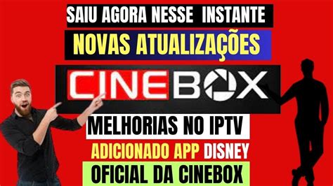 NOVAS ATUALIZAÇÕES DOS RECEPTORES CINEBOX FANTASIA EM 14 DE JUNHO DE