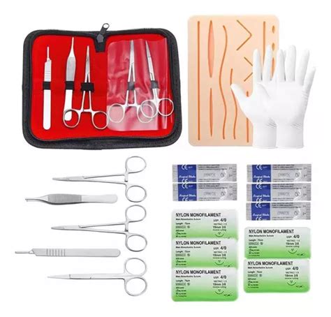 Pad Pr Ctica Sutura E Insiciones Kit Modelos Anatomicos Env O Gratis