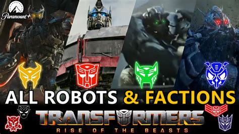 Transformers 7 Rise Of The Beasts 2023 Spoilers All Cast Robots