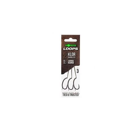 Lot De Bas De Ligne Korda Loop Rigs Klor Cdiscount Sport