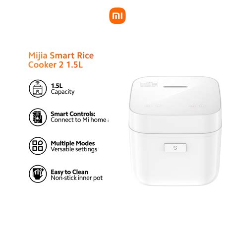 Xiaomi Mijia Smart Rice Cooker 2 Electric Kitchen Appliance Shopee