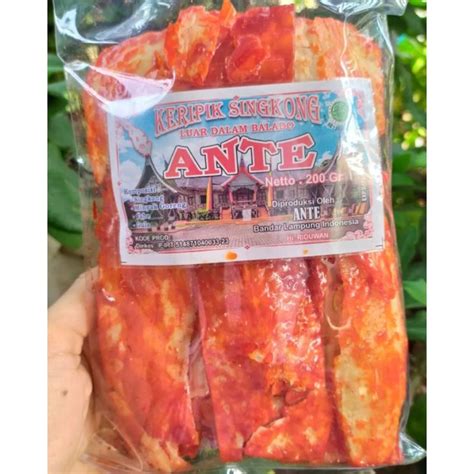 Jual Keripik Sanjay Ante Shopee Indonesia