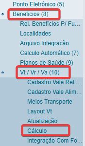 Rh Linha Protheus Gpe Ao Tentar Realizar O Processo De C Lculo