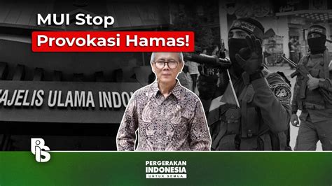 MUI Stop Provokasi Hamas Cindy Florencine YouTube