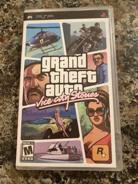 GRAND THEFT AUTO Vice City Stories Psp GTA With Map TESTED Read