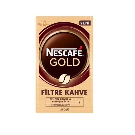 Nescafe Gold Filtre Kahve 250 Gr X 5 Adet Marketpaketi