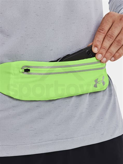 Ledvinka Under Armour Ua Storm Flex Speedpocket Run Belt Grn Sportovna