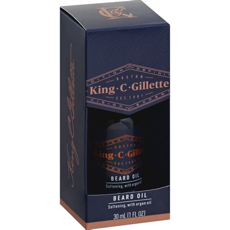 King C Gillette Beard Oil | Health & Personal Care | Donelan's Supermarkets