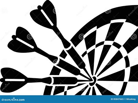 Dartboard Vector Illustration | CartoonDealer.com #1408858