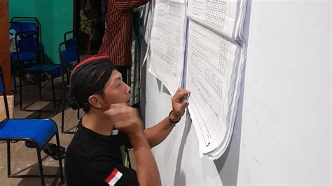 Proses Rekapitulasi Surat Suara Tingkat Tps Di Kabupaten Ponorogo