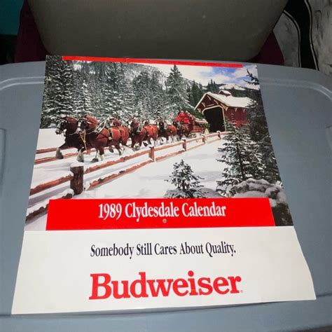 Budweiser | Office | 989 Official Budweiser Clydesdales 12 Month ...