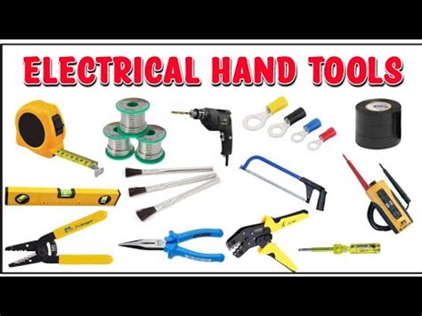 Electrical Tools Names And Pictures Electrical Tools And Equipments