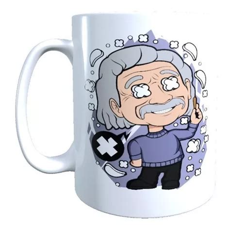 Taza Diseño Albert Einstein Morado 320 Cc Cuotas sin interés