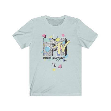 Mtv Mtv Shirt 80s Mtv Shirt 80s Mtv Logo 80s Logo Etsy