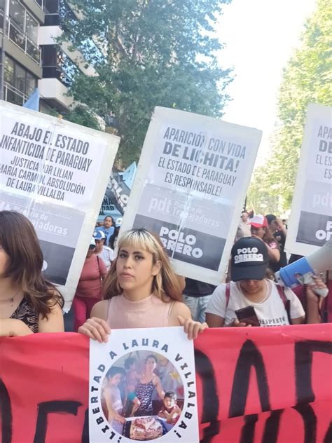 Argentina Movilización A La Embajada Del Estado Infanticida Paraguayo