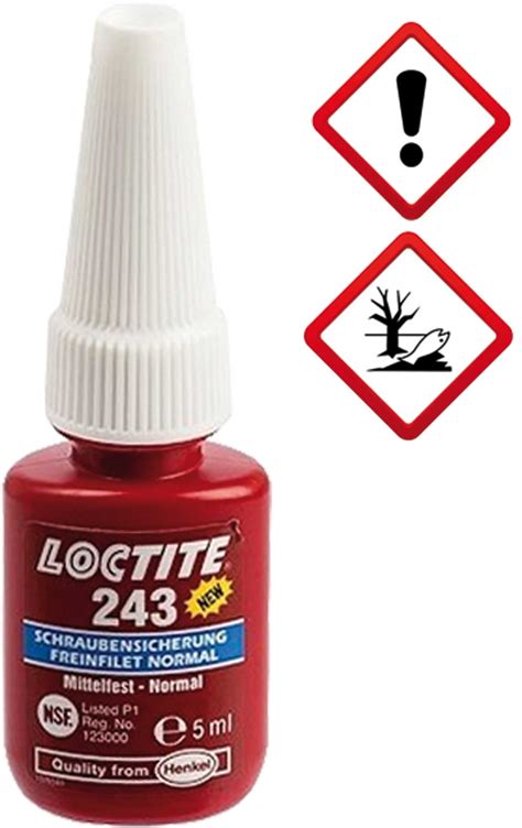 LOCTITE SCHRAUBENSICHERUNG 243 MITTELFEST 5ML