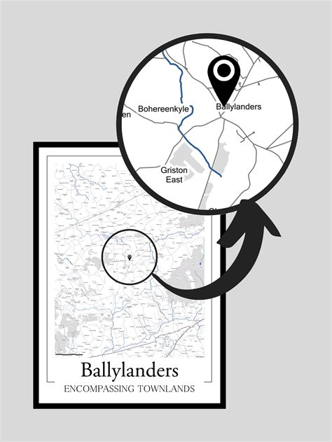 Kilmallock Irish Townlands Poster Map — Geomaps