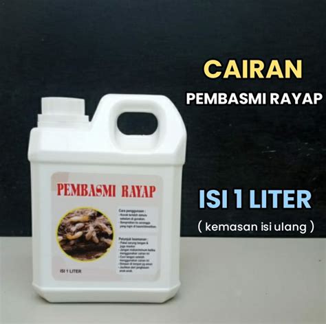 Isi Ulang Cairan Pembasmi Rayap Kayu Isi 1 Liter Lazada Indonesia