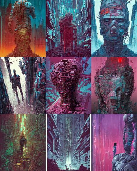 Cyberpunk Art By Josan Gonzalez And Zdzislaw Beksinski Stable