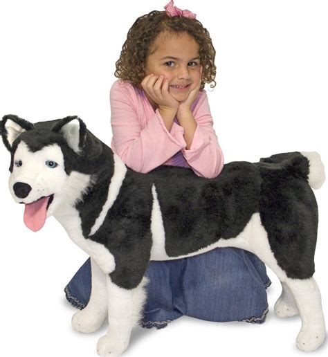 Buy Melissa And Doug Husky Giant Stuffed Animal Plush At Mighty Ape Nz