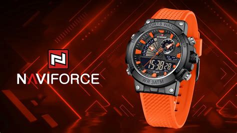 Latest Design Of Aug Naviforce Watch Nf Japanese Quartz Anolog