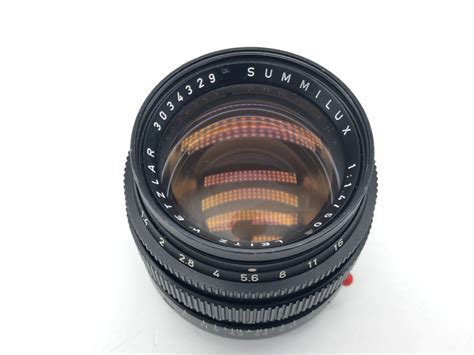 【中古：b 並品 】ライカ ズミルックスm 50mm F1 4 E43 ブラック 2119340559739 中古カメラ・レンズ販売