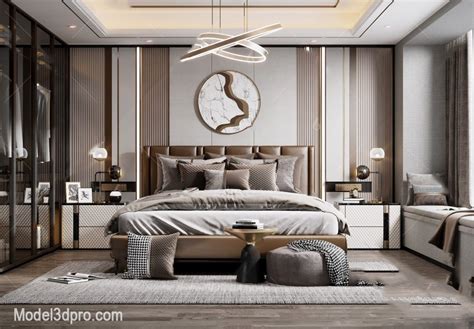 [Free3dmodel] MODEL 3D bedroom - Model3dpro.com - 3D models - Free 3D ...