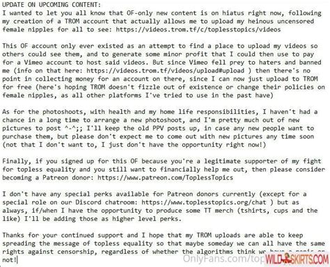 Toplesstopicsfree Toplesstopics Toplesstopicsfree Nude OnlyFans Instagram Leaked Photo 9