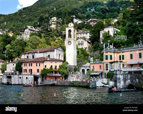 Cernobbio Lago Di Como Comer See Ist Ein See Von Glazialen