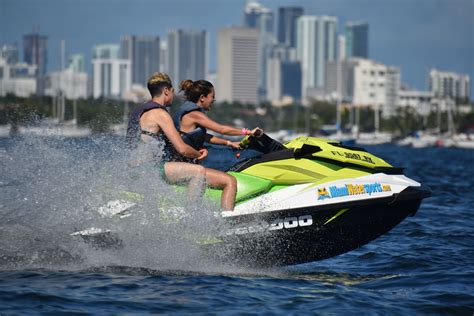 Jet Ski Ride With Miami Watersports